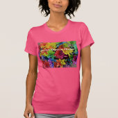 Blumenstrauß (Fuchsia) Immer träumen T-Shirt (Vorderseite)