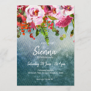 Blumenstrauß für alle Anlässe Einladung