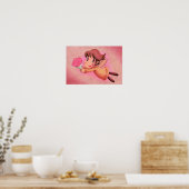 Blumenstrauß für dich. poster (Küche)