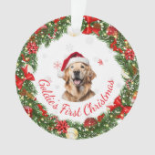 Blumenstrauß für Haustiere Ornament (Vorderseite)