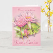 Blumenstrauß-Geburtstagskarte Karte (Gelbe Blume)