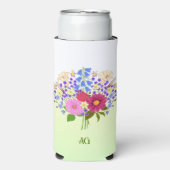 Blumenstrauss Gelb Selters Dosenkühler (Seltzer Vorderseite)
