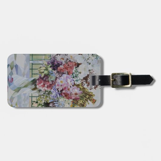 Blumenstrauß Gepäckanhänger (Vorderseite horizontal)