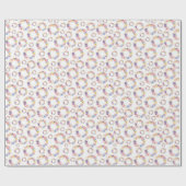 Blumenstrauß Geschenkpapier (Flach)