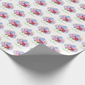 Blumenstrauss Geschenkpapier (Ecke)