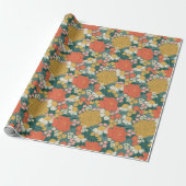 Blumenstrauß Geschenkpapier (Ungerollt)