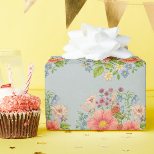 Blumenstrauß Geschenkpapier