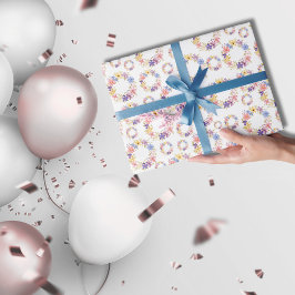 Blumenstrauß Geschenkpapier