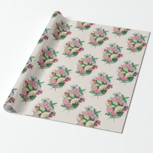 Blumenstrauß Geschenkpapier