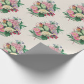Blumenstrauß Geschenkpapier (Ecke)