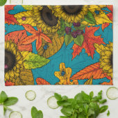 Blumenstrauß Geschirrtuch (Gefaltet)