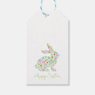 Blumenstrauß glücklich EASTER Frühlingsduft Geschenkanhänger