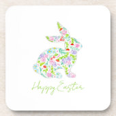 Blumenstrauß glücklich EASTER Frühlingsduft Getränkeuntersetzer (Vorderseite)