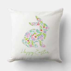 Blumenstrauß glücklich EASTER Frühlingsduft Kissen