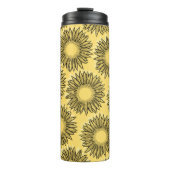 Blumenstrauß-Hängematte Thermosbecher (Vorderseite)