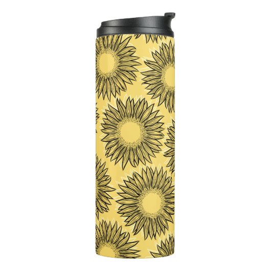 Blumenstrauß-Hängematte Thermosbecher (Nach links gedreht)