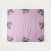 Blumenstrauß, Hintergrund des Fotos Wandteppich (Vorderseite (Horizontal))