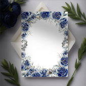 Blumenstrauß-Hochzeitsnacht Einladung