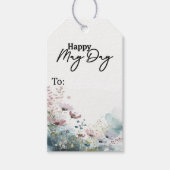 Blumenstrauß im Mai Geschenkanhänger (Vorderseite)