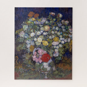Blumenstrauß in einer Vase Van Gogh Puzzle