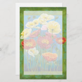 Blumenstrauß in Grenze I Briefpapier (Vorne/Hinten)