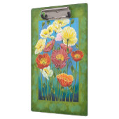 Blumenstrauß in Grenze I Klemmbrett (Links)