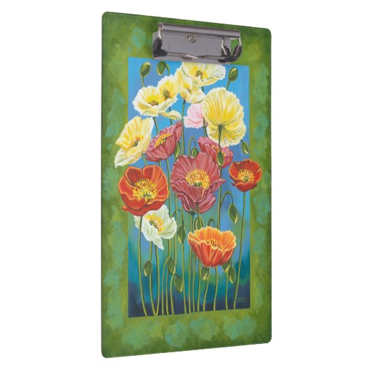 Blumenstrauß in Grenze I Klemmbrett (Rechts)