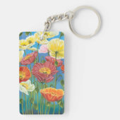 Blumenstrauß in Grenze I Schlüsselanhänger (Rückseite)