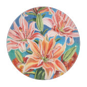 Blumenstrauß in Grenze II Schneidebrett (Vorderseite)