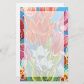 Blumenstrauß in Grenze III Briefpapier (Vorne/Hinten)