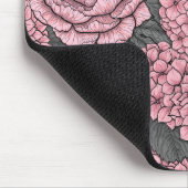 Blumenstrauß in Rosa Mousepad (Ecke)