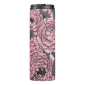 Blumenstrauß in Rosa Thermosbecher (Rückseite)
