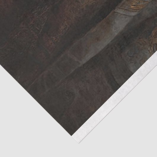 Blumenstrauß in schwarzem Decodiapier Seidenpapier (Ausschnitt)