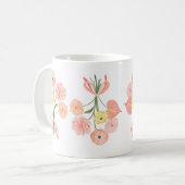 Blumenstrauß Kaffeetasse (Vorderseite Links)