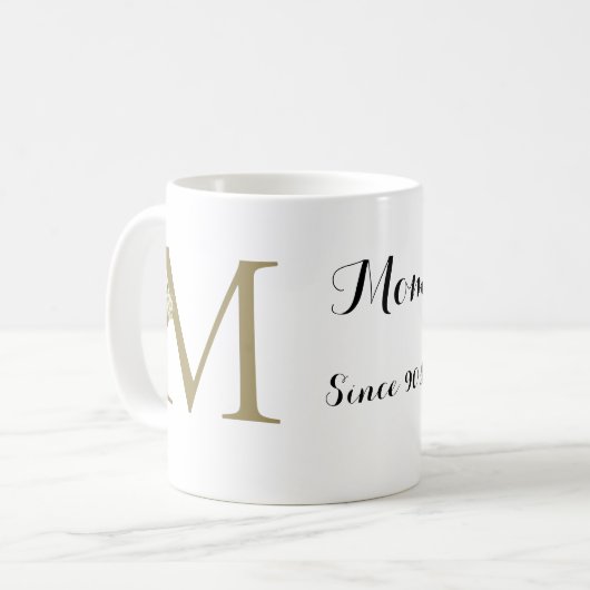 Blumenstrauß Kaffeetasse (Vorderseite Links)