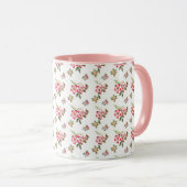 Blumenstrauß-Kaffeetasse Tasse (VorderseiteRechts)
