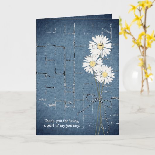 Blumenstrauß Karte (Gelbe Blume)