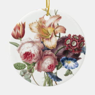 Blumenstrauß Keramikornament