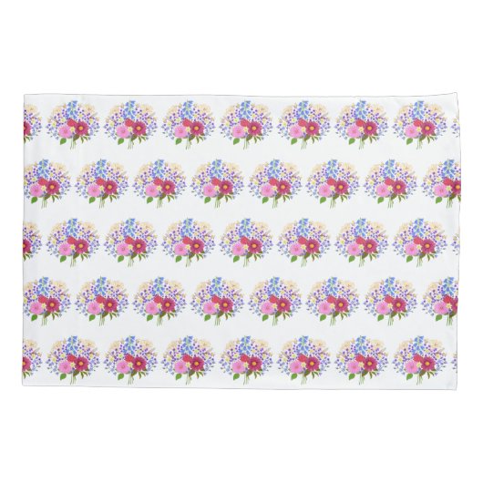 Blumenstrauß Kissenbezug (Rückseite)