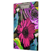 Blumenstrauß-Klemmbrett Klemmbrett (Links)