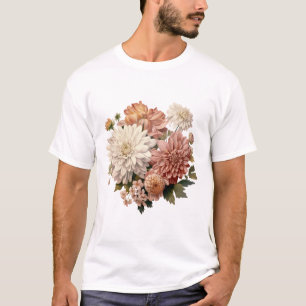 Blumenstrauß Konzept Künstlerische Gestaltung T-Shirt