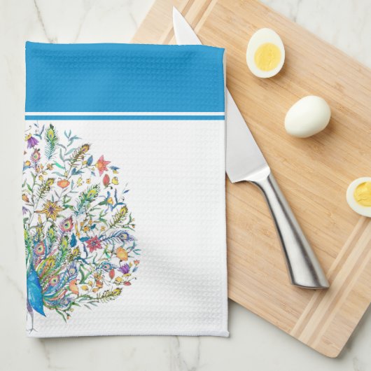 Blumenstrauß Küchentuch (Viertel Falte)