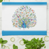 Blumenstrauß Küchentuch (Gefaltet)