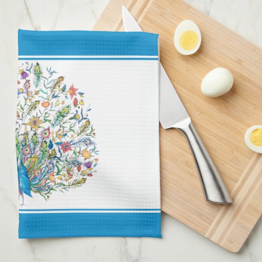 Blumenstrauß Küchentuch (Viertel Falte)