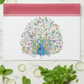 Blumenstrauß Küchentuch (Gefaltet)