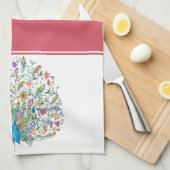 Blumenstrauß Küchentuch (Viertel Falte)