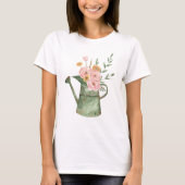 Blumenstrauß-Kunst T-Shirt (Vorderseite)