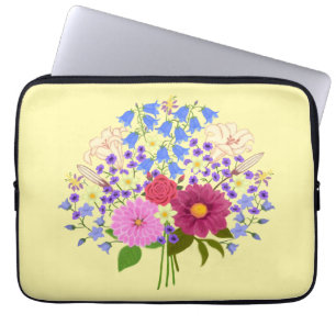 Blumenstrauß Lab Ärmel Laptopschutzhülle