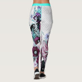 Blumenstrauss Leggings (Rückseite)