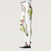 Blumenstrauß-Leggings Leggings (Links)